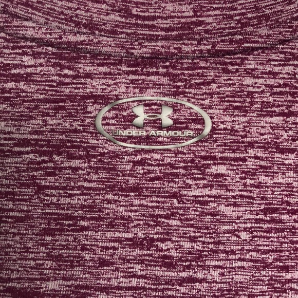 Under Armour pink active wear t shirt size medium - Picture 3 of 3
